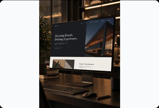 Contoh website company profile profesional